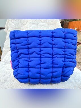 Sephora Royal Blue Quilted Reversible Comforter